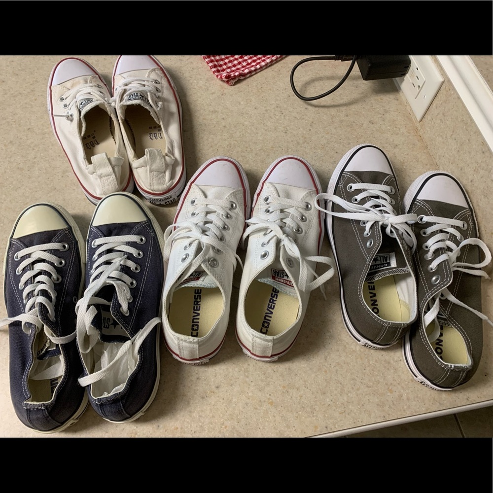 SOLD*EUC Converse pkg deal w/o boxes.